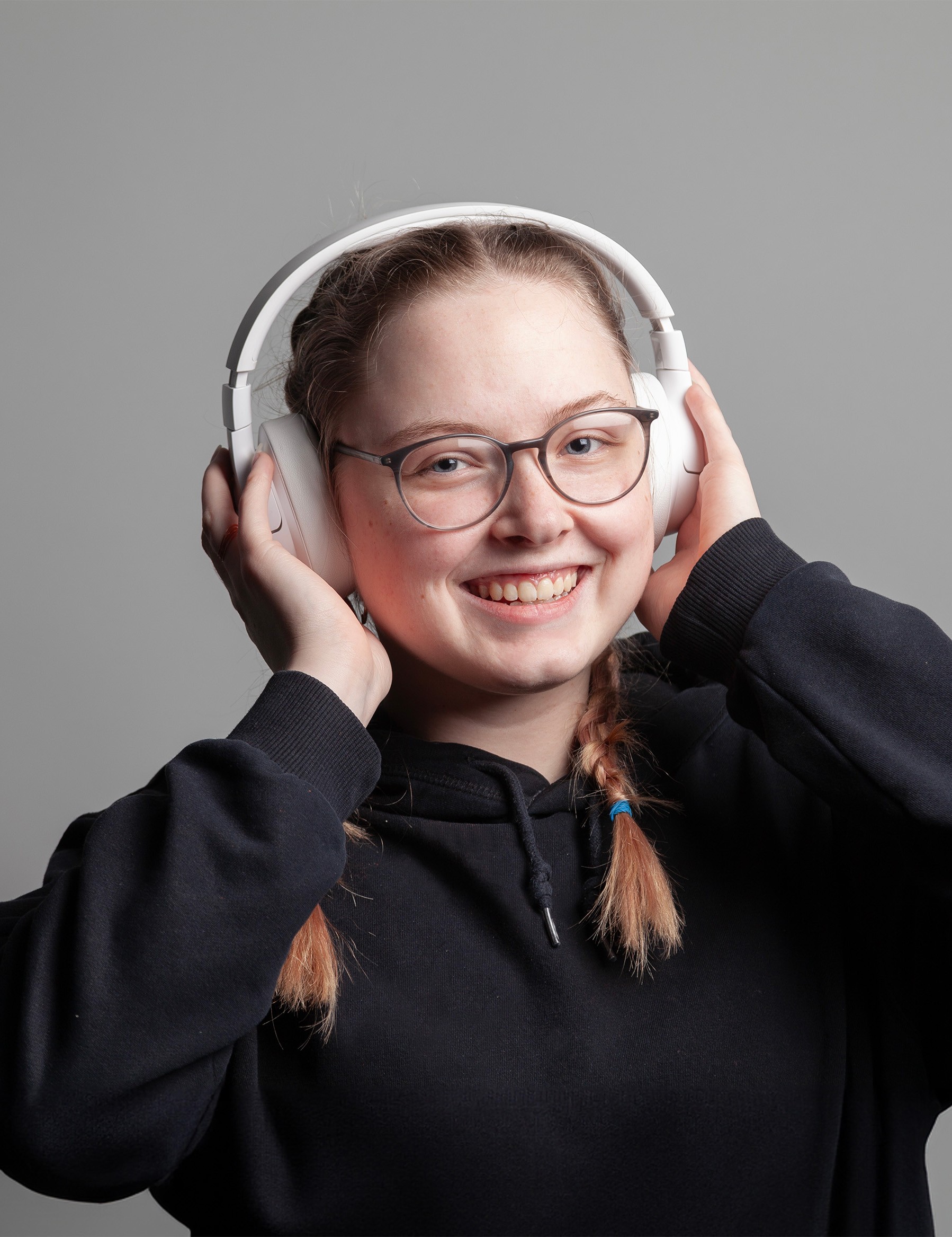 Portrait of portfolio creator – front view